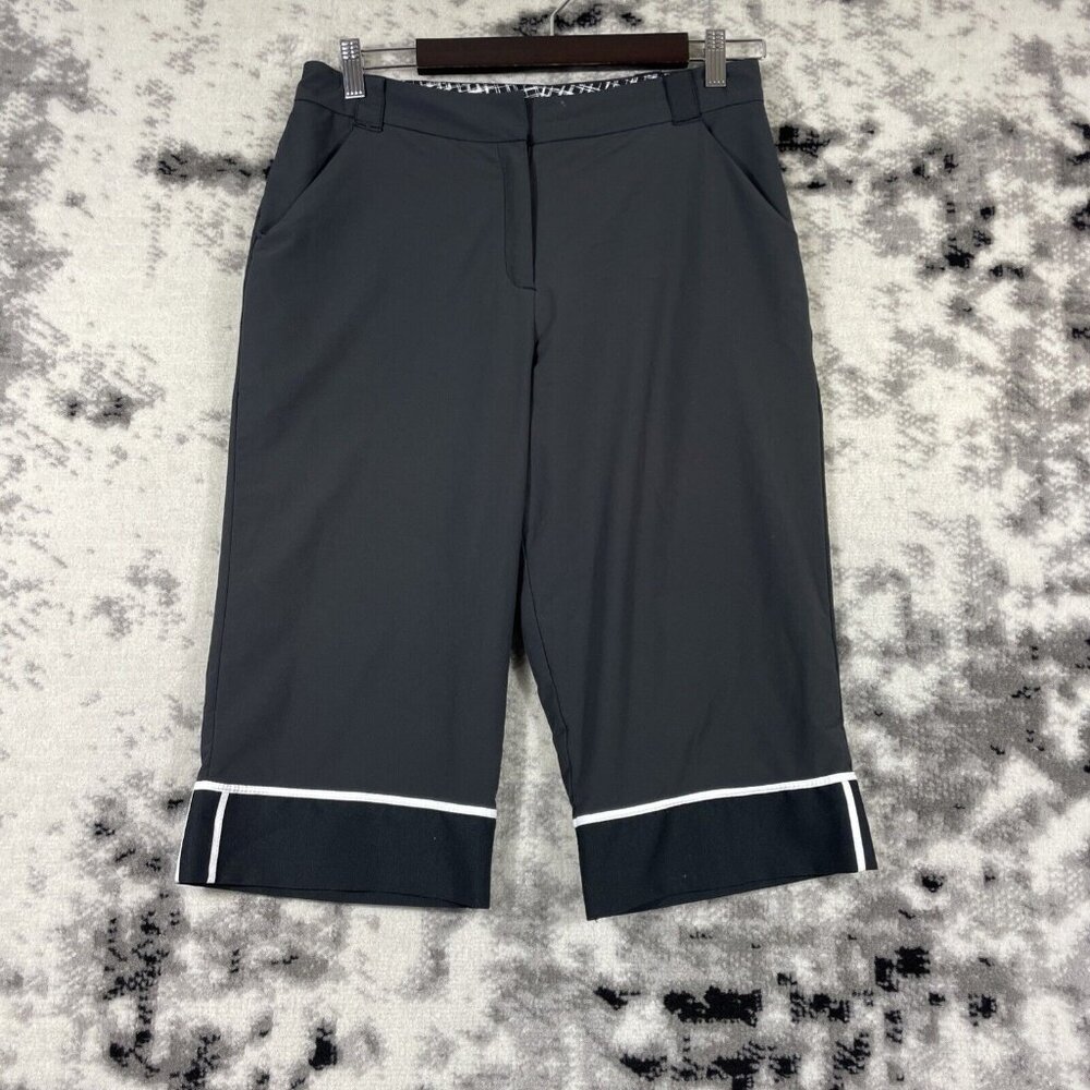 Tail Tech Capri Pants Womens Size 6 Gray‎ Performance Stretch Casual Athleisure